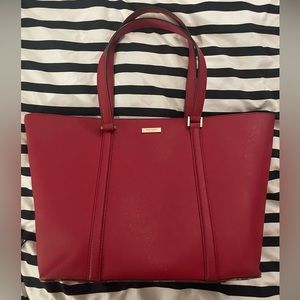 Kate Spade Large Tote- Red leather